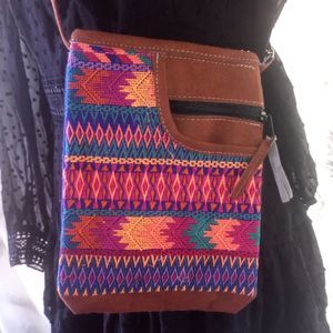 Mexican embroidery bag crossbody ( box EA )